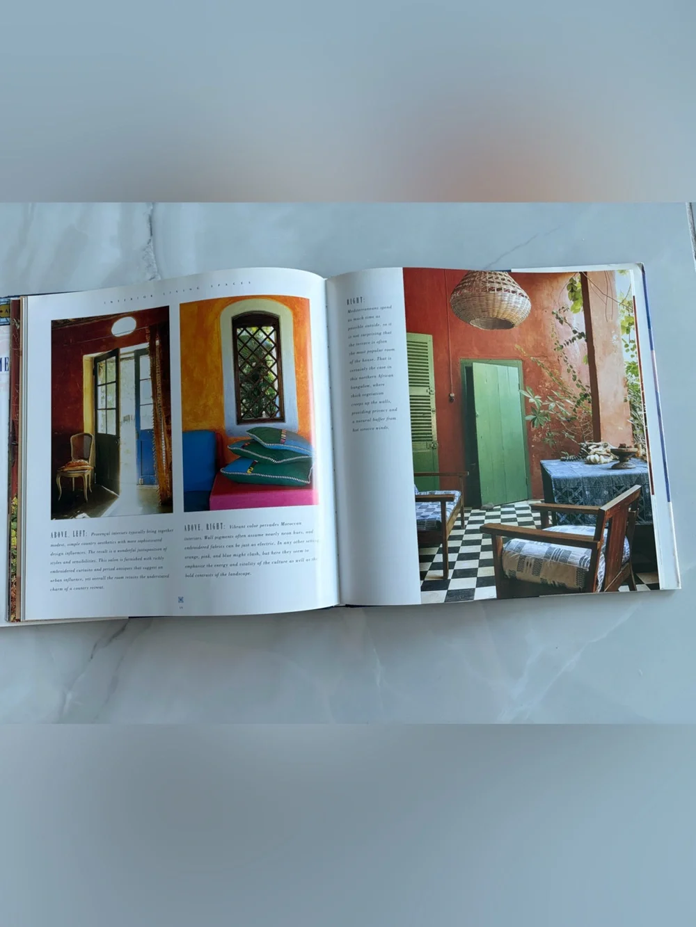 Mediterranean Style coffee table book by Robert Fitzgerald